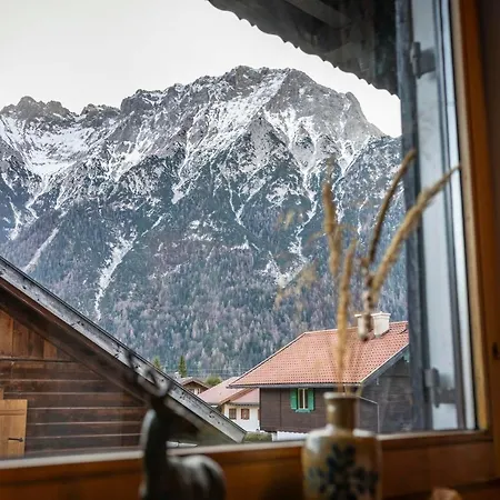 公寓 Haus Edelraute 米滕瓦尔德